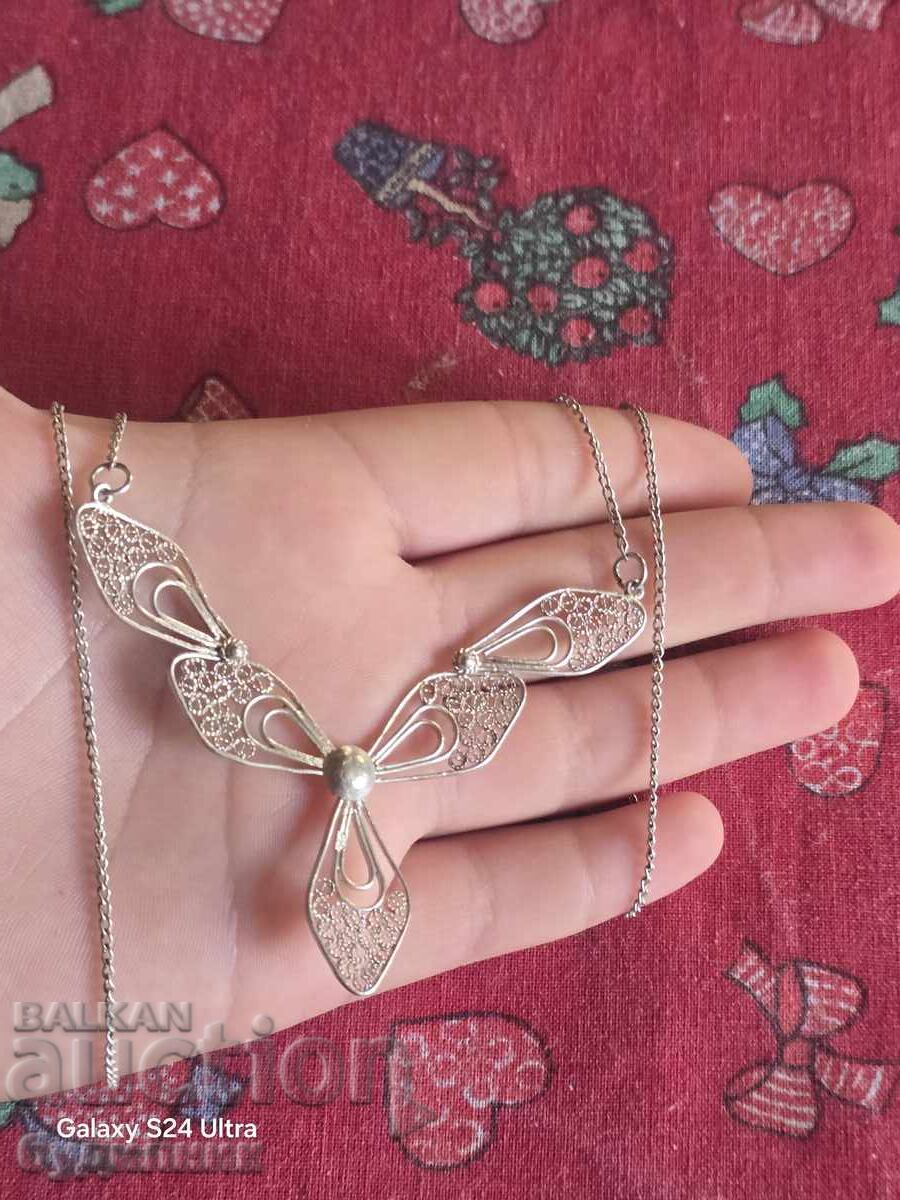 Delivery of Silver Massive Filigree Necklace. 69cm. Listing over 100 Auctions Delivery of Silver Massive Filigree Necklace. 69cm. Listing over 100 Auctions