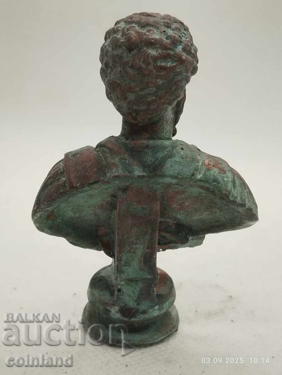 Auction  Ancient Bronze Figurine Lucius Verus REPLICA REPRODUCTION