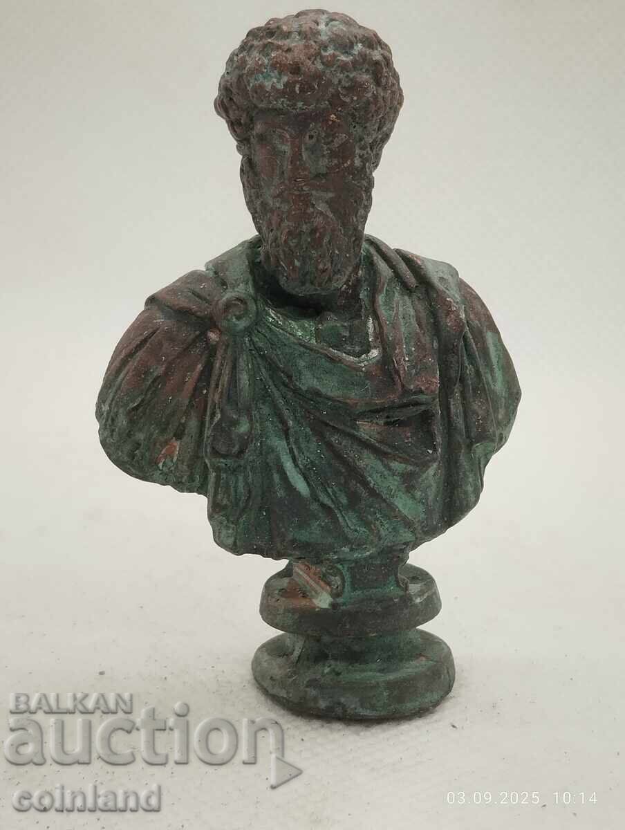 Антична бронзова фигурка Lucius Verus РЕПЛИКА РЕПРОДУКЦИЯ