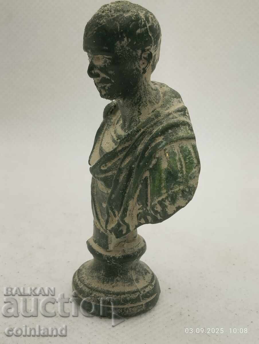 Αρχαίο χάλκινο ειδώλιο Ιούλιος Καίσαρας ΑΝΤΙΓΡΑΦΟ ΑΝΤΙΓΡΑΦΗ με τιμή 40.00 BGN | € 20.45