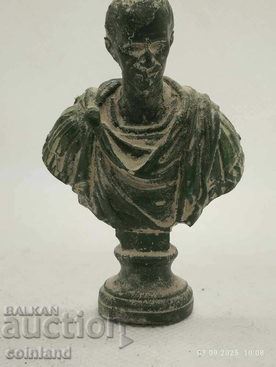 Αρχαίο χάλκινο ειδώλιο Ιούλιος Καίσαρας ΑΝΤΙΓΡΑΦΟ ΑΝΤΙΓΡΑΦΗ - 5