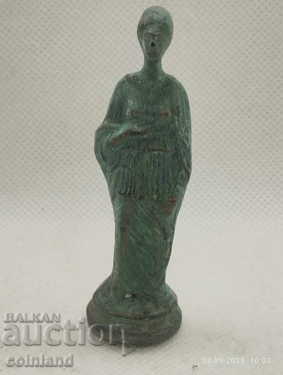 Figurină din Bronz Antic REPRODUCERE REPLICA - 5