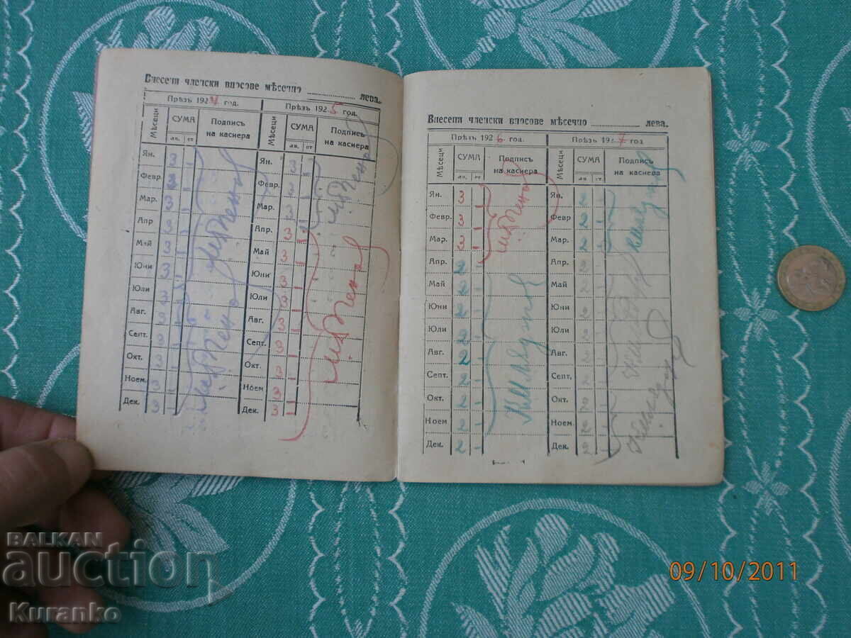 Παράδοση Μέλος βιβλίου 1923 Αγ. Σύνοδος Τρογιάν παπά ιερέα