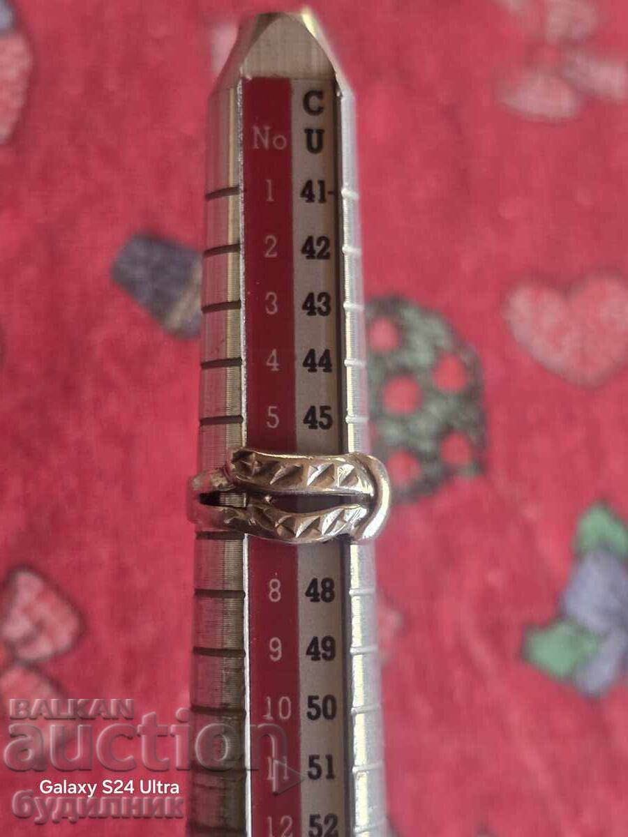 Silver ring. 14.7mm. I am listing over 100 auctions. View - 7