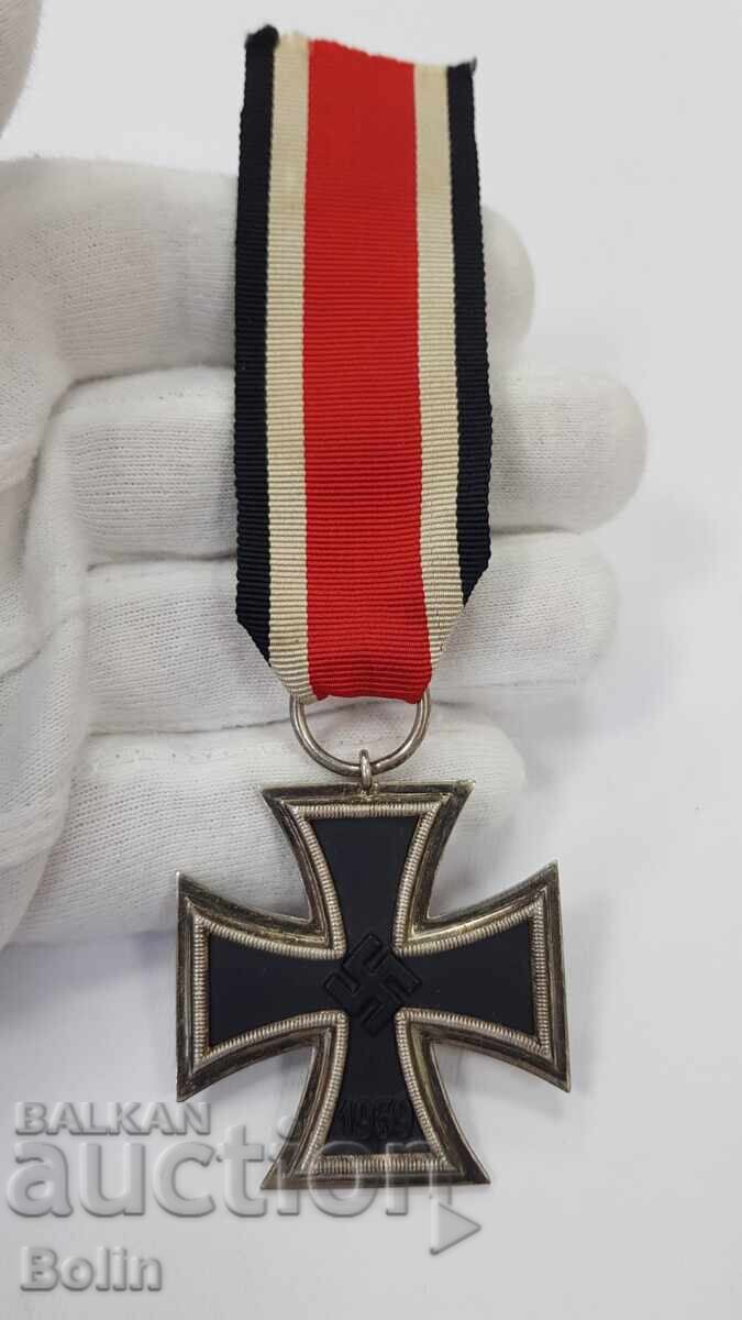 Rare German Iron Cross for Bravery WWII 1939 - 1945 with price 370.00 BGN | € 189.18