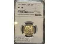 1 lv 1910g NGC AU58