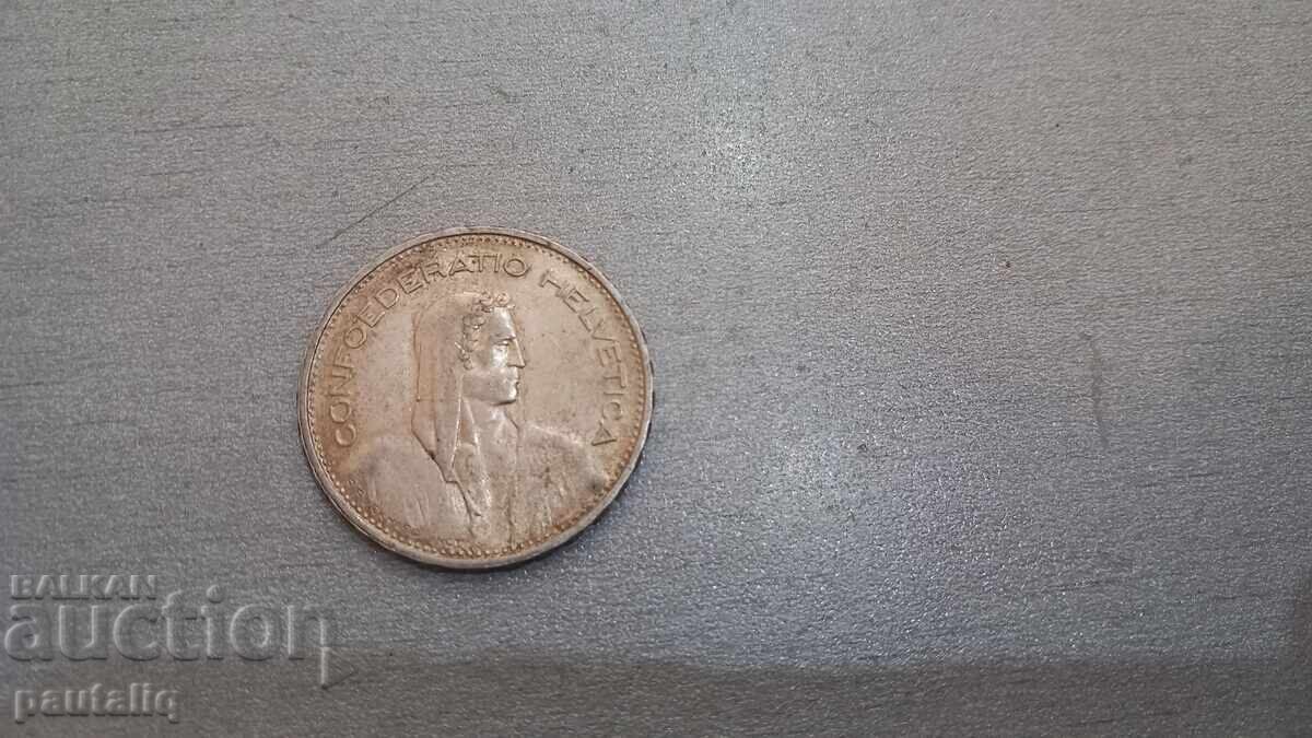 Auction  5 Francs 1932, Letter V