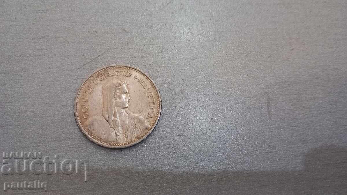 Παράδοση 5 Φράγκα 1932 γρ Γράμμα Β