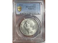 100 lv 1934 PCGS MS62