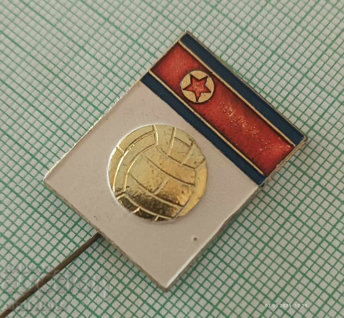 Значка- Северна Корея Федерация по Футбол с цена 7.00 лв. | € 3.58