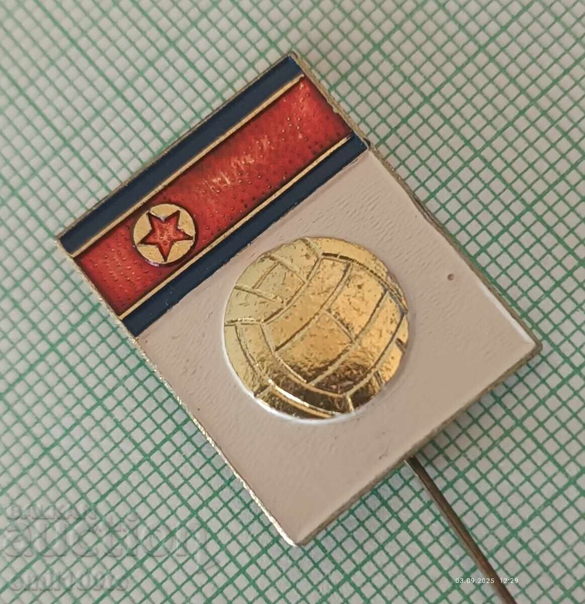 Аукцион Значка- Северна Корея Федерация по Футбол