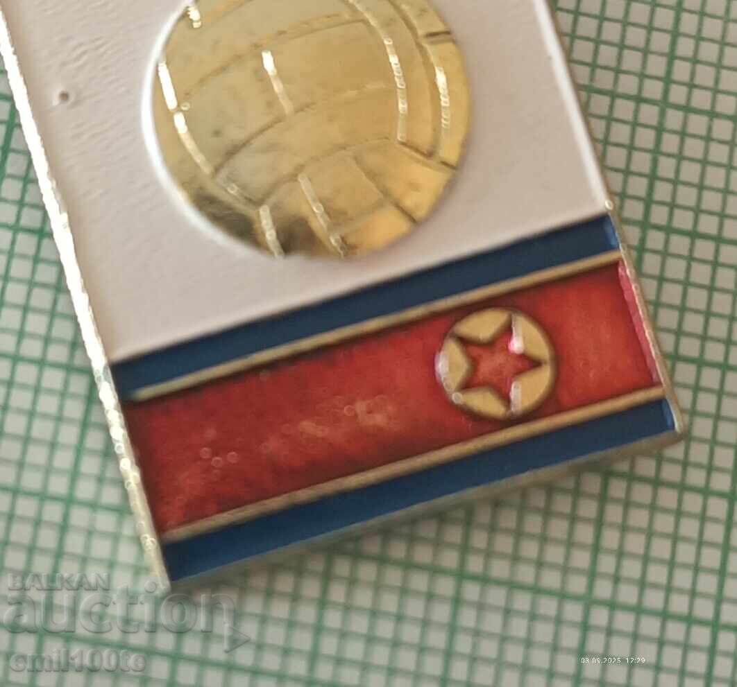 Доставка на Значка- Северна Корея Федерация по Футбол