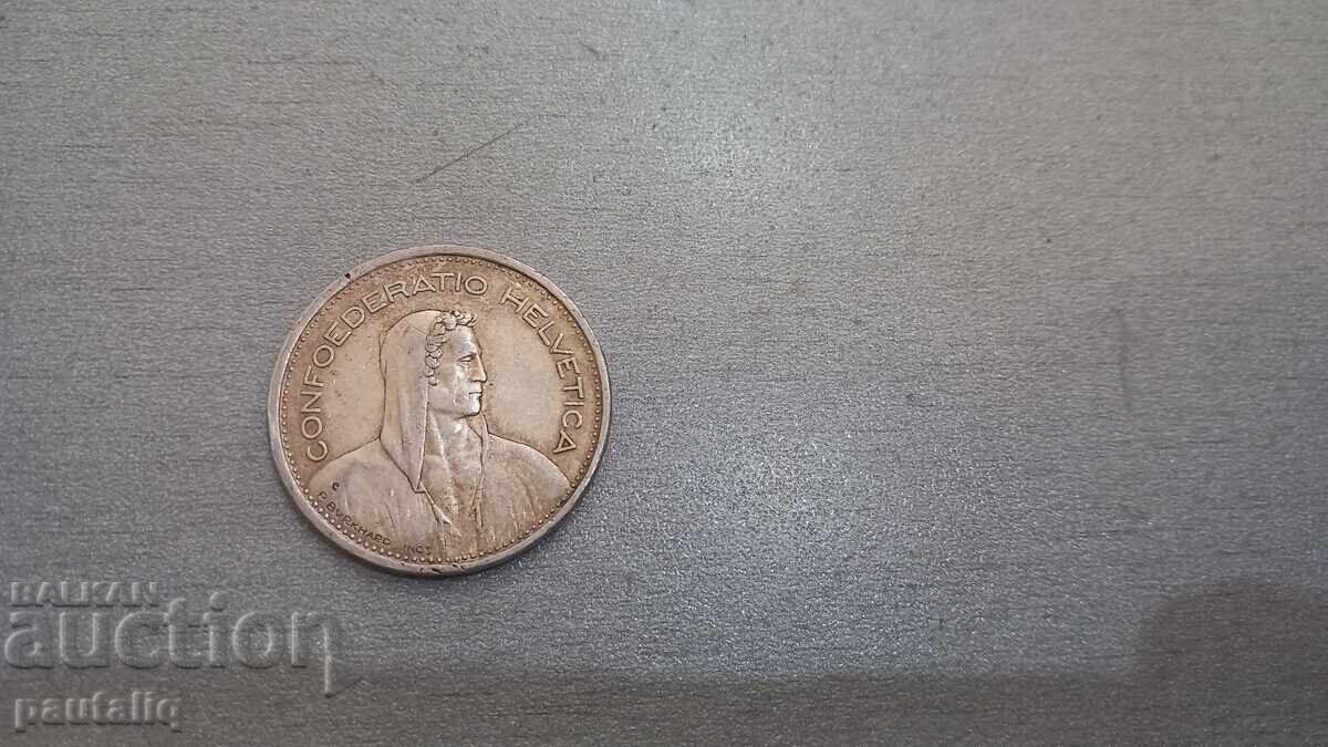 Δημοπρασία 5 Φράγκα 1954 γρ Γράμμα Β