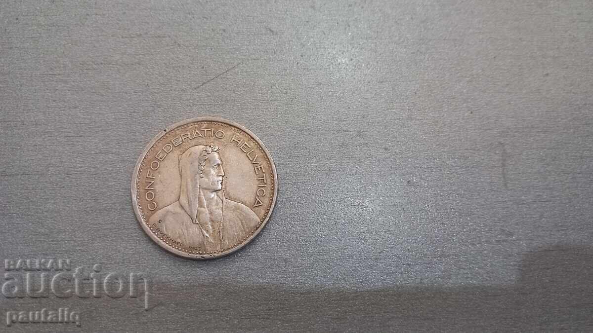 Παράδοση 5 Φράγκα 1954 γρ Γράμμα Β