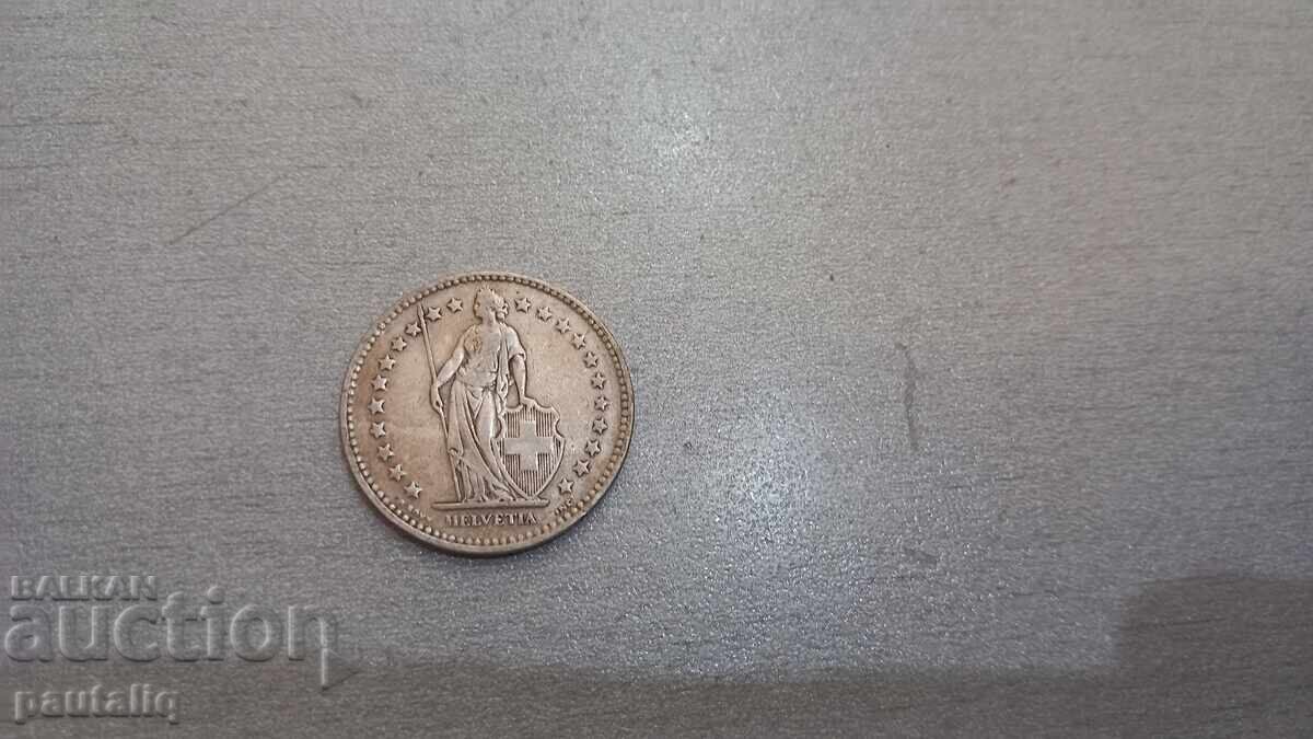 Παράδοση 2 Φράγκα 1921 γράμμα Β