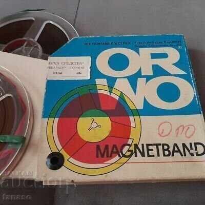 2 ORWO Magnetic Tape Reels 2 ORWO Magnetic Tape Reels