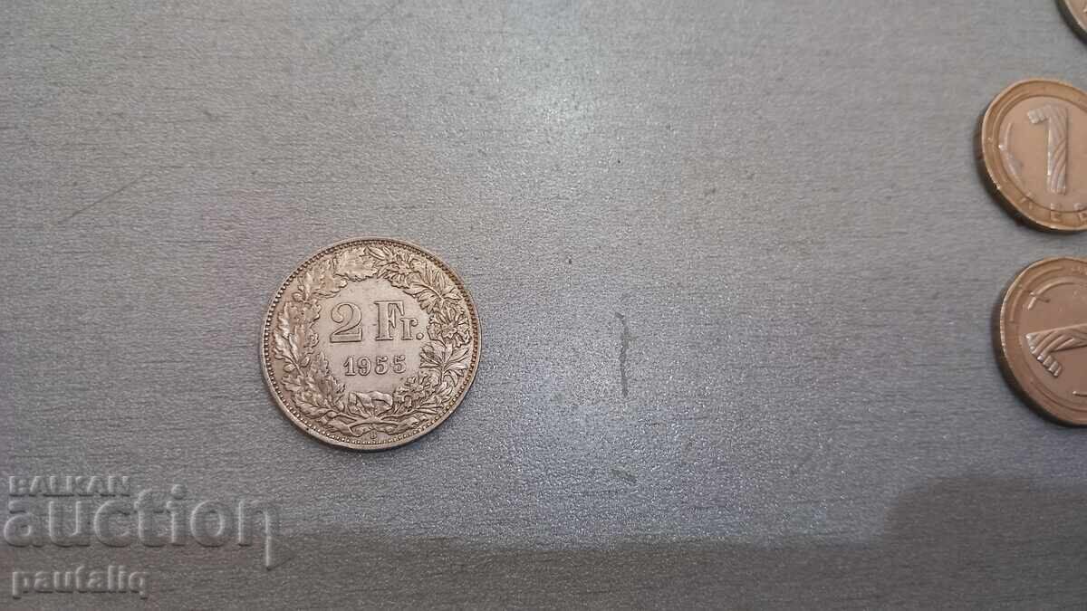 2 Φράγκα 1955 γ Γράμμα Β με τιμή 30.00 BGN | € 15.34 2 Φράγκα 1955 γ Γράμμα Β με τιμή 30.00 BGN | € 15.34