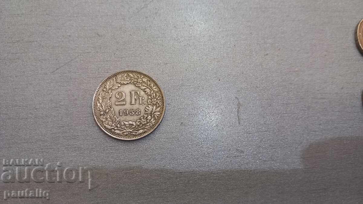 2 Franci 1958 litera V