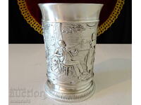 Cană de staniu 200 ml, seria Lindenwirtin, cântec de dragoste