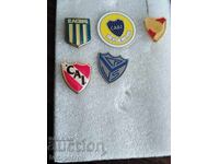 Futbol 5 σήματα Αργεντίνικων ποδοσφαιρικών ομάδων