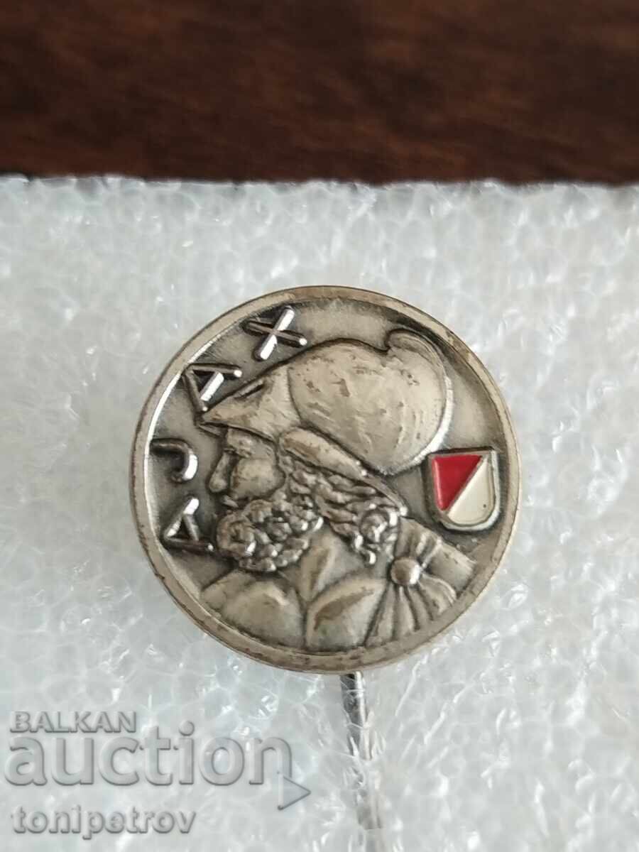 Ποδοσφαιρική κονκάρδα Άγιαξ Άμστερνταμ Ποδοσφαιρική κονκάρδα Άγιαξ Άμστερνταμ