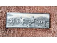 Футбол плакет Казахстан 100 години