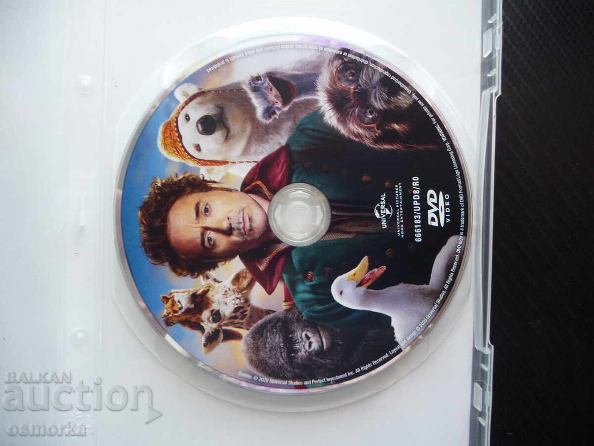 Dolittle DVD Movie Children's Live Action Film Robert Downey Jr with price 6.00 BGN | € 3.07