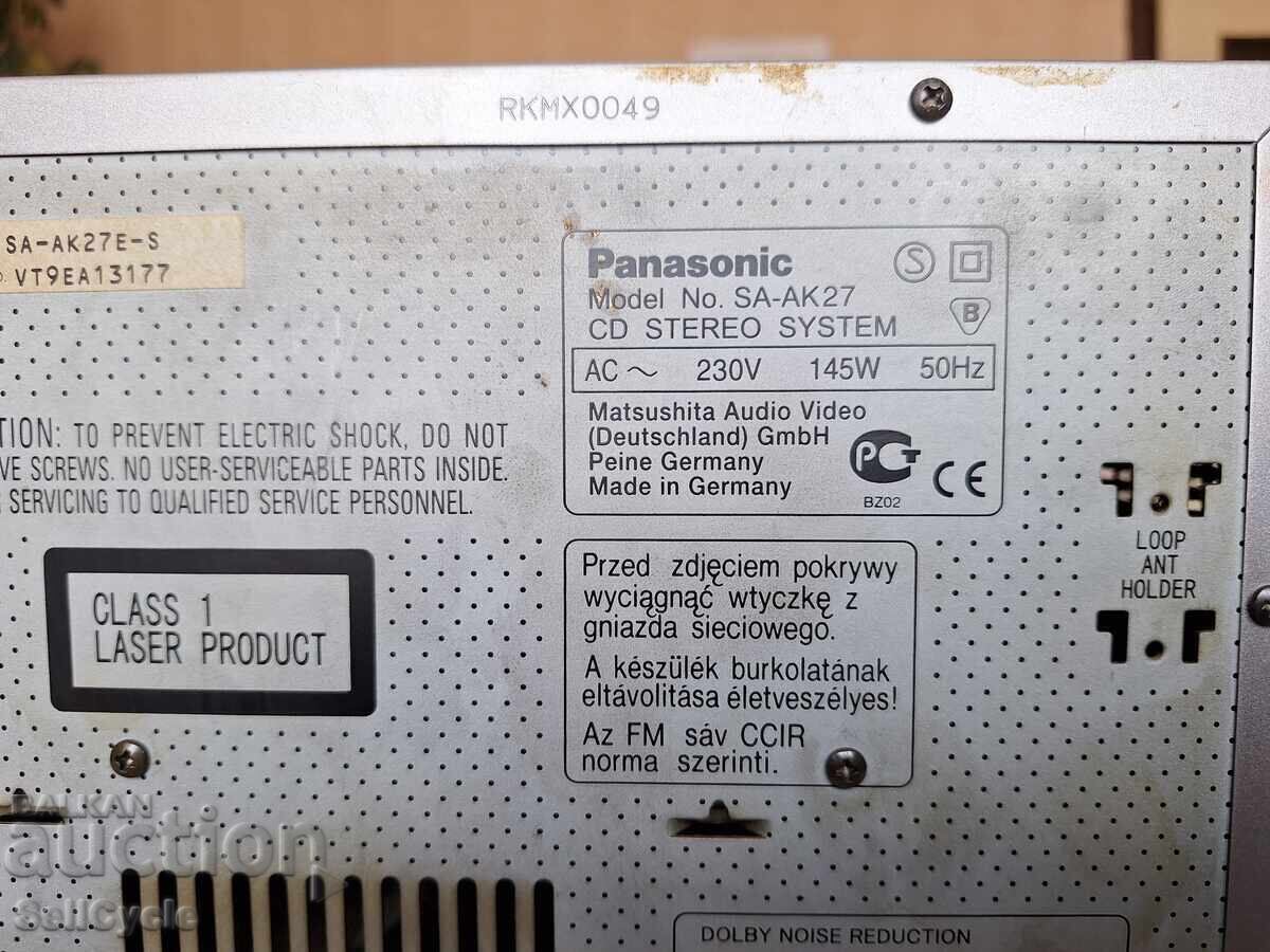 ✅SISTEM AUDIO PANASONIC SA-AK27❗ - 6