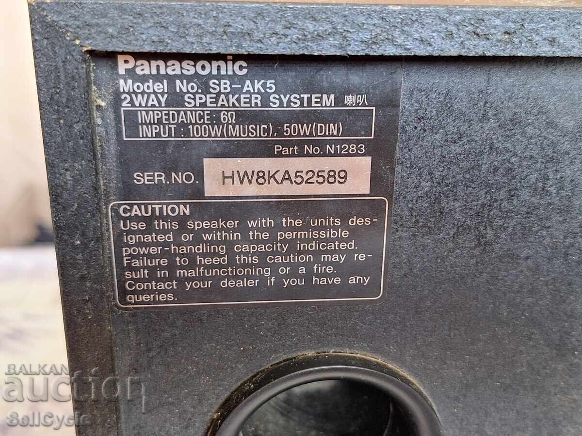 Доставка на ✅ТОНКОЛОНИ PANASONIC SB-AK5 100W❗