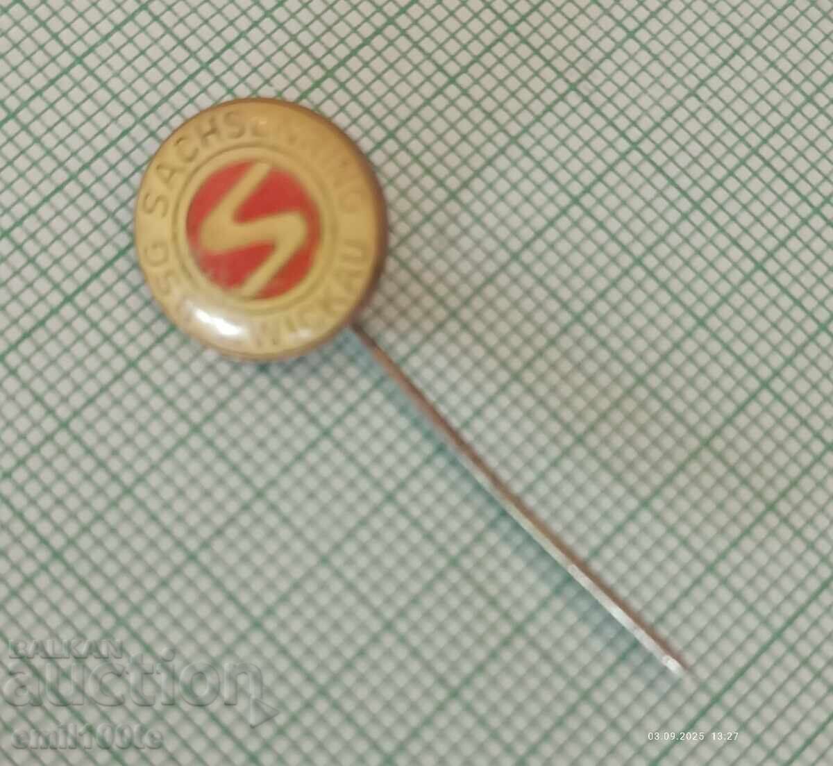 Delivery of Badge - BSG Sachsenring Zwickau (East Germany) Delivery of Badge - BSG Sachsenring Zwickau (East Germany)