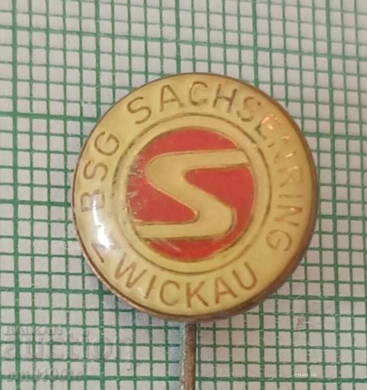 Badge - BSG Sachsenring Zwickau (East Germany) Badge - BSG Sachsenring Zwickau (East Germany)