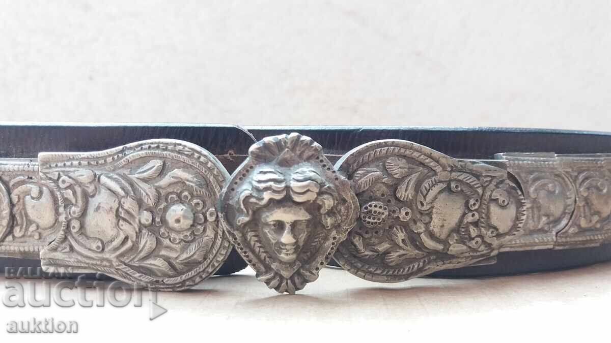UNIQUE RENAISSANCE SILVER BELT WITH HEAD - SILVER with price € 379.99 | 743.20 BGN