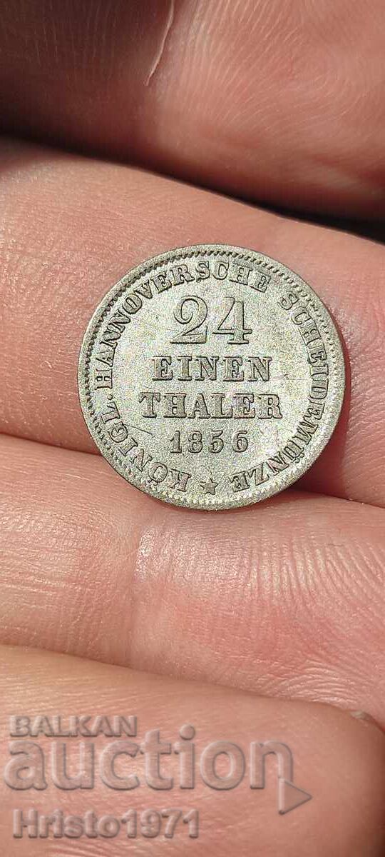 1/24 Thaler 1856 Hanover 1/24 Thaler 1856 Hanover