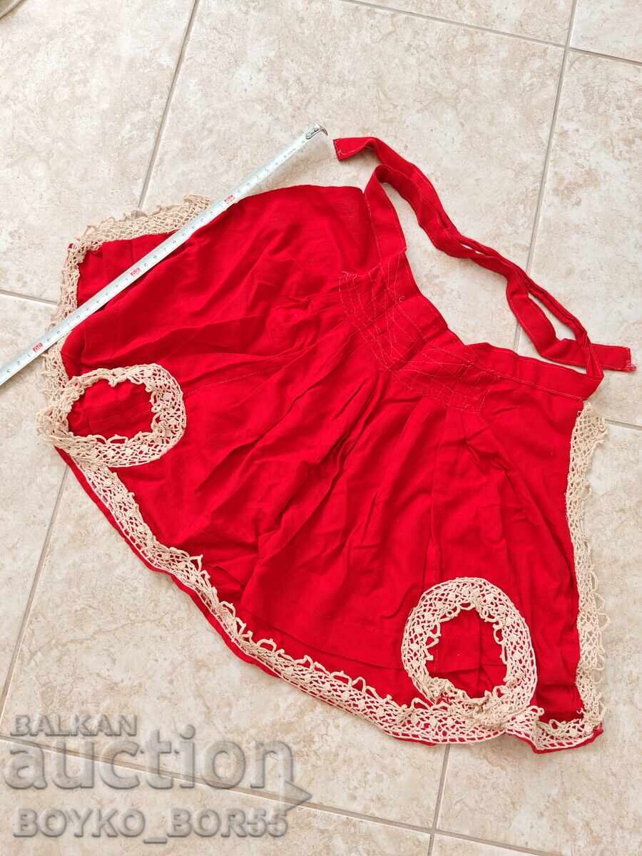 Delivery of Set of Antique Children's Vest and Apron from Folk Costume