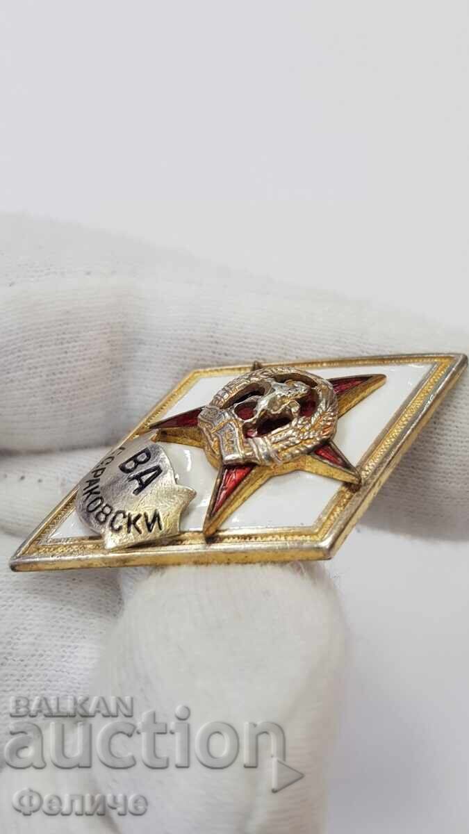 Delivery of Collectible Military Badge, ROMB "VA" G.S. Rakovski - 1965-1970 Delivery of Collectible Military Badge, ROMB "VA" G.S. Rakovski - 1965-1970