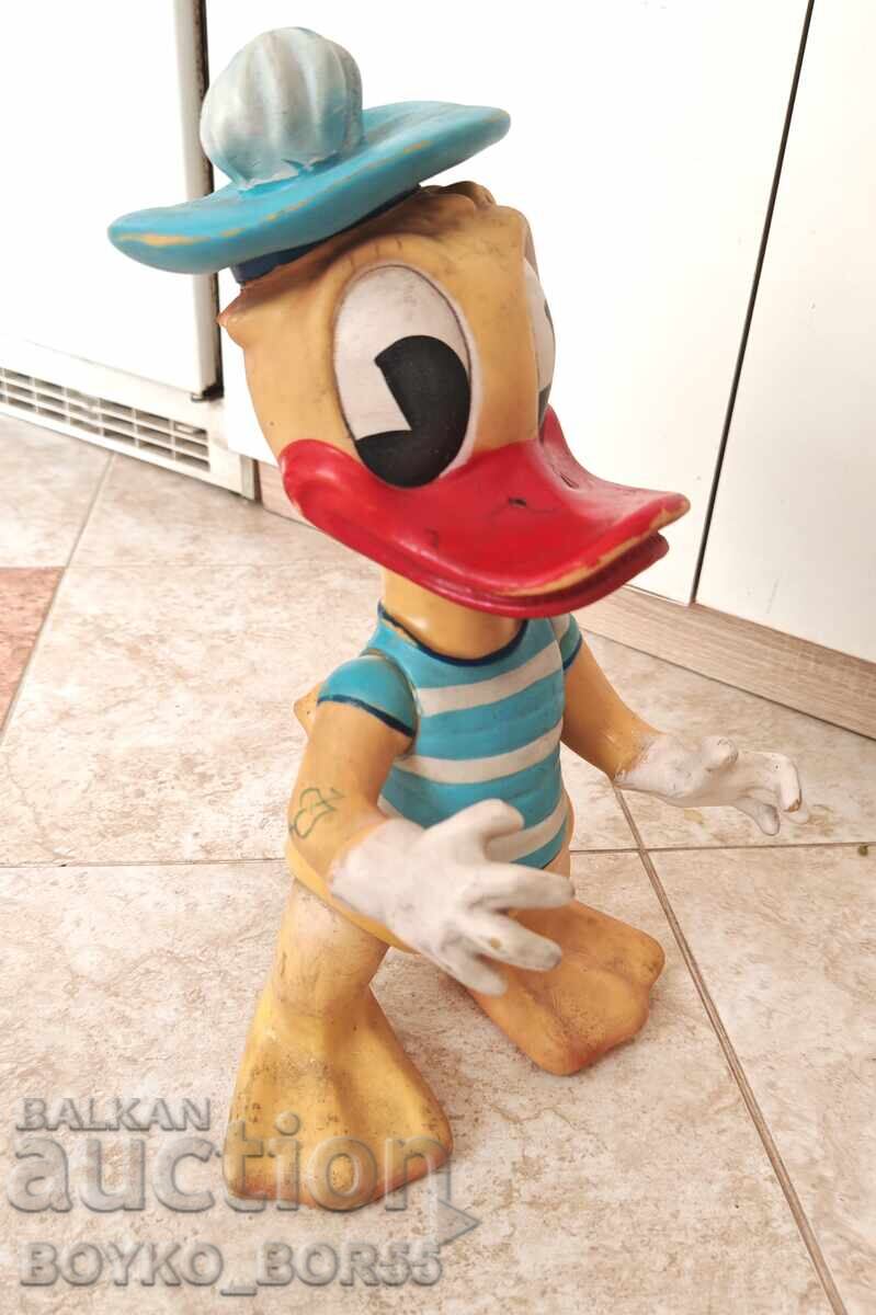 Large Authentic Children's Rubber Toy Duck Donald 1960s with price 57.00 BGN | € 29.14