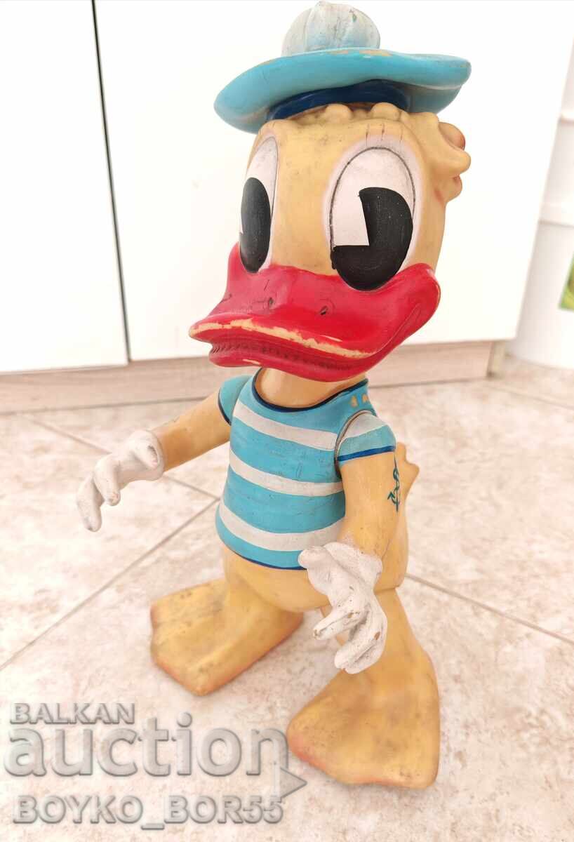 Auction  Large Authentic Children's Rubber Toy Duck Donald 1960s