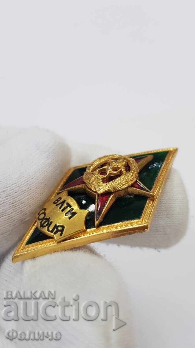 Auction Very rare sign, "ROMB" VLTI Sofia - 1965-1970 Auction Very rare sign, "ROMB" VLTI Sofia - 1965-1970