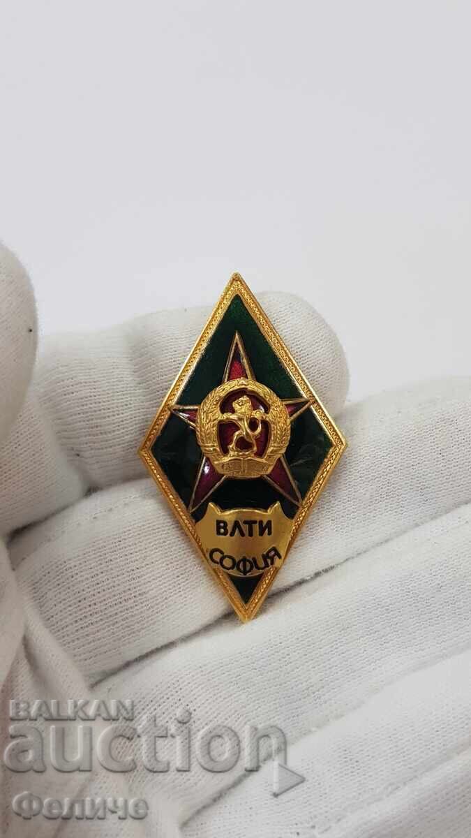 Delivery of Very rare sign, "ROMB" VLTI Sofia - 1965-1970 Delivery of Very rare sign, "ROMB" VLTI Sofia - 1965-1970