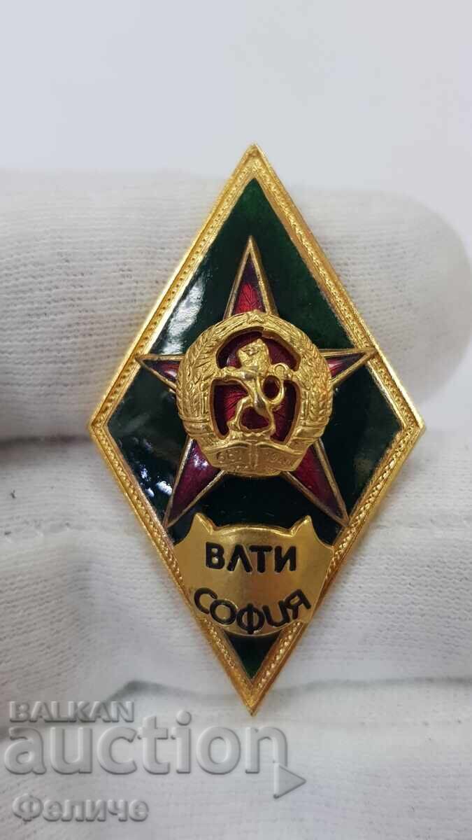 Very rare sign, "ROMB" VLTI Sofia - 1965-1970 Very rare sign, "ROMB" VLTI Sofia - 1965-1970