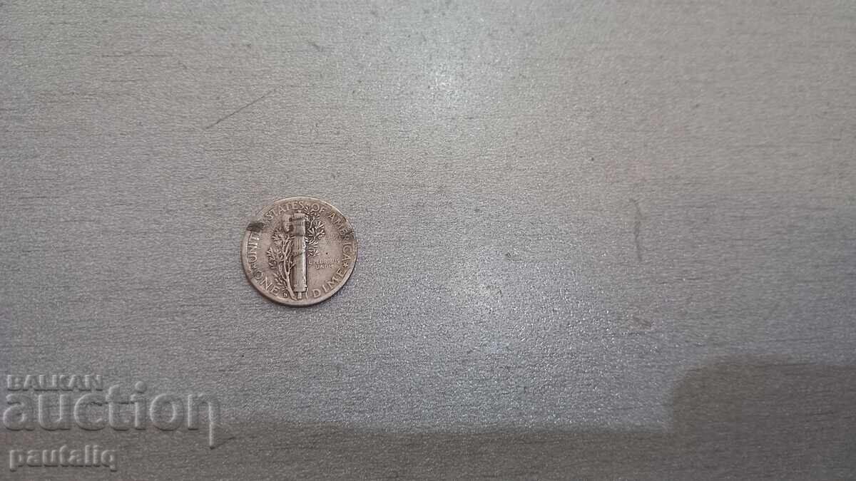 Auction 10 cents 1943 USA Auction 10 cents 1943 USA