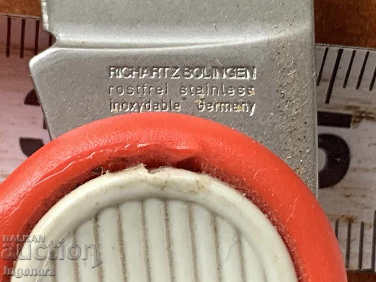 НОЖ СГЪВАЕМ НОЖКА СТАРИННА ОСТРИЕ-СОЛИНГЕН SOLINGEN с цена 49.00 лв. | € 25.05