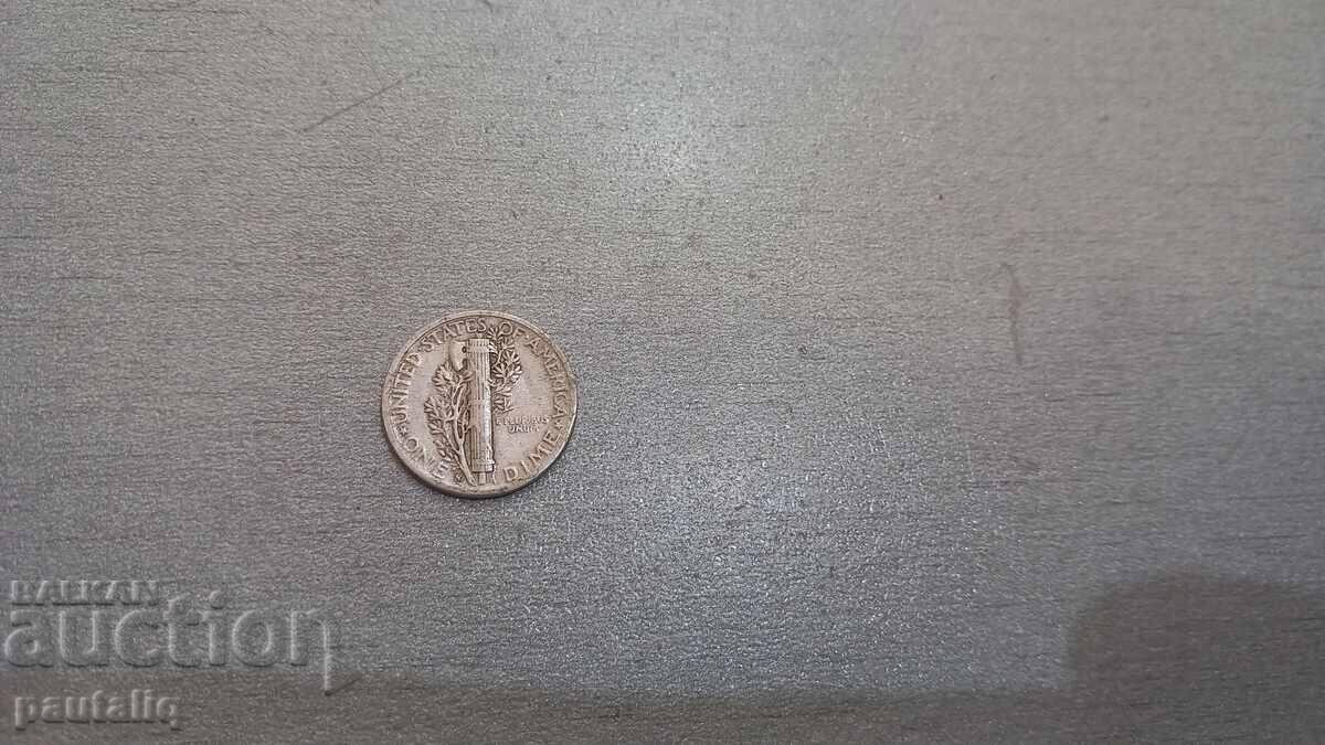 Auction 10 cents 1944 USA Auction 10 cents 1944 USA