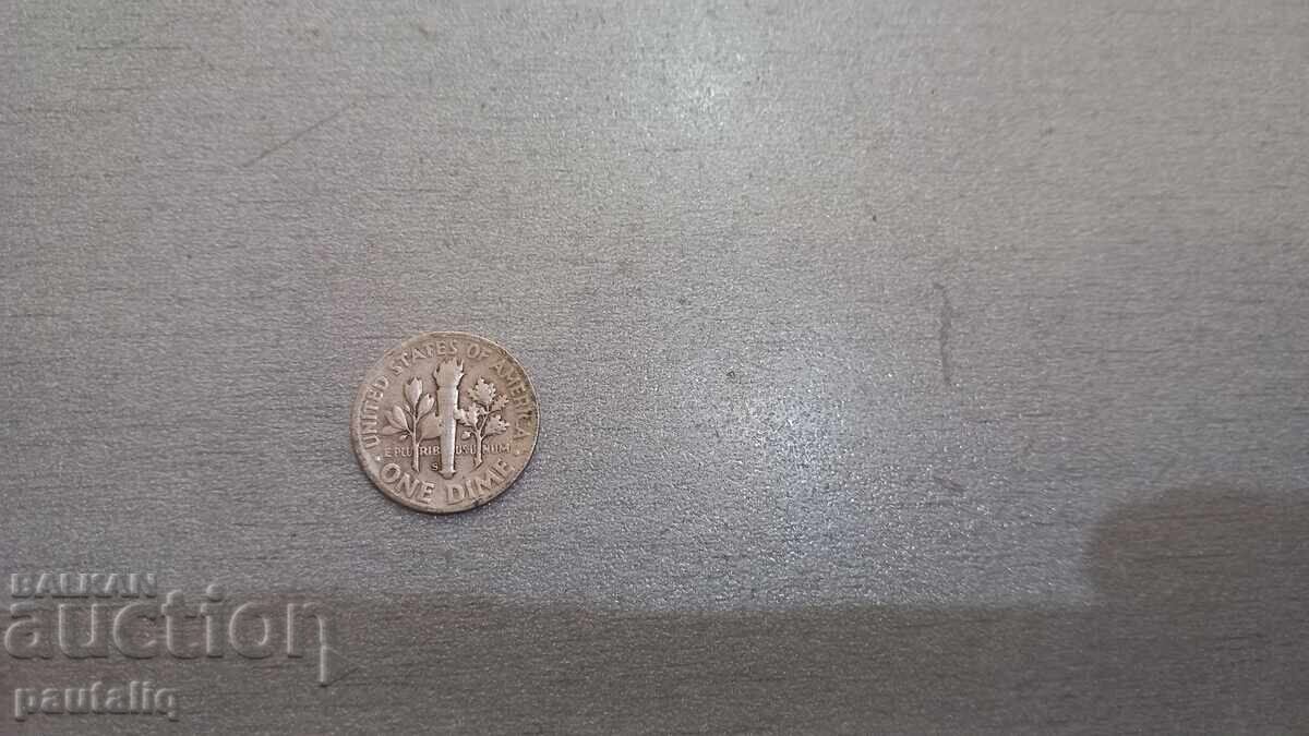 Auction  10 cents 1951 USA
