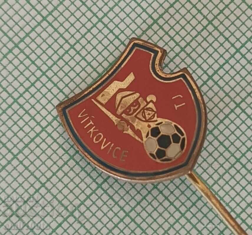 Аукцион Значка- Футболен клуб TJ Vitkivice Чехия