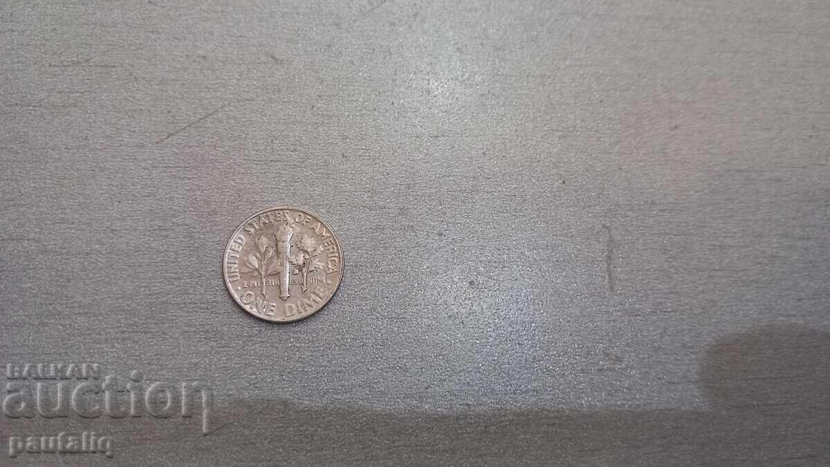 Auction 10 cents 1959 USA Auction 10 cents 1959 USA