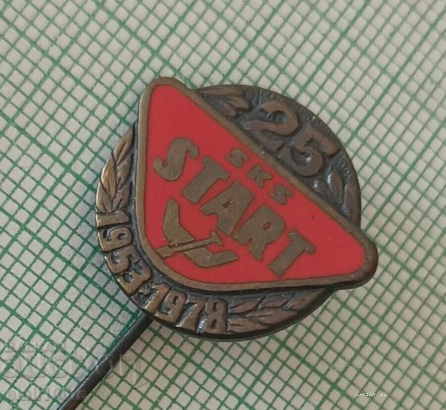 Auction  Badge - 25g Sports and Football Club SKS START Lodz Poland