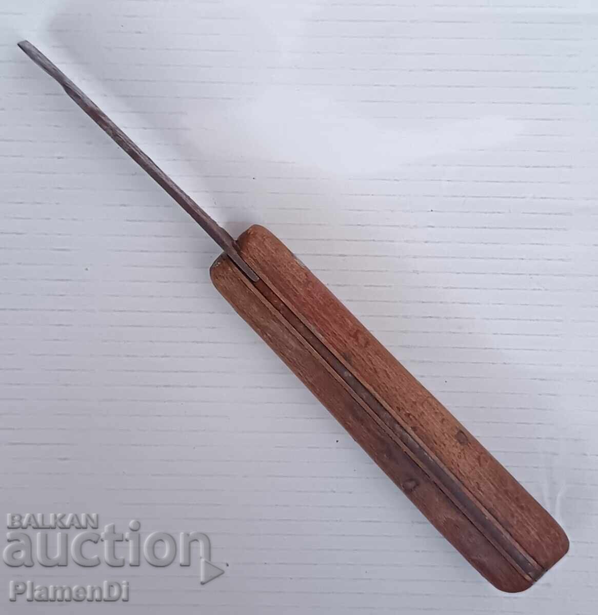 Old, antique knife, old vintage folding knife - 5