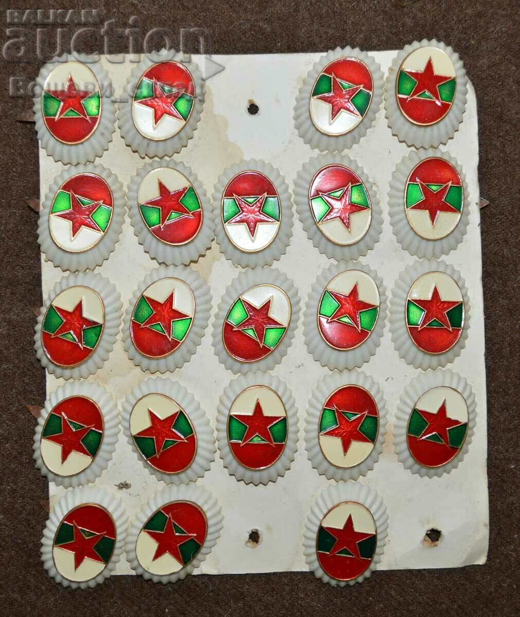 BNA officer's cap cockade