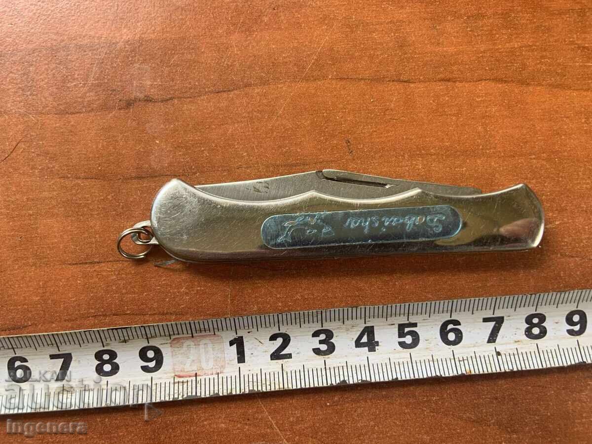 Livrarea CUȚIT PLIABIL CUȚIT VECHI LAMĂ-PENTRU PESCARI